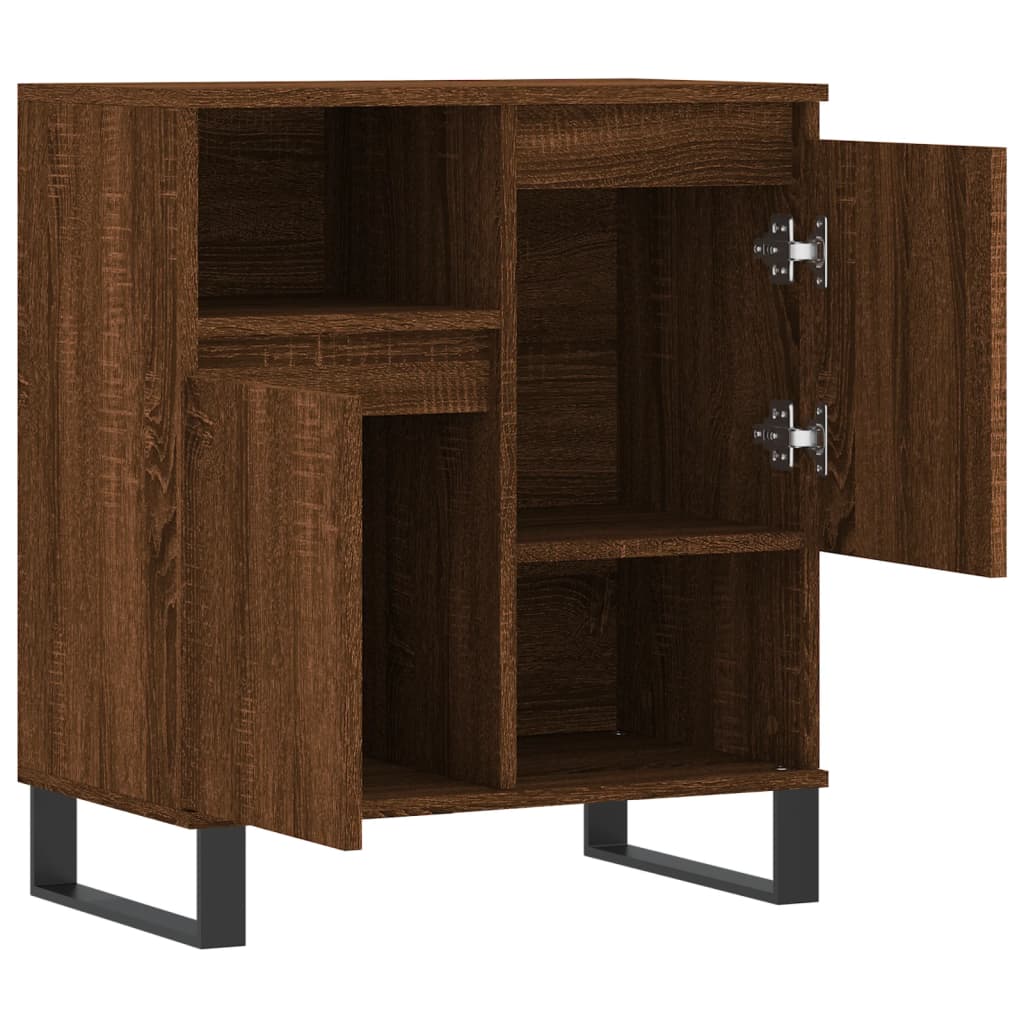 vidaXL Servantă, stejar maro, 60x35x70 cm, lemn compozit vidaXL Servantă, stejar maro, 60x35x70 cm, lemn compozit