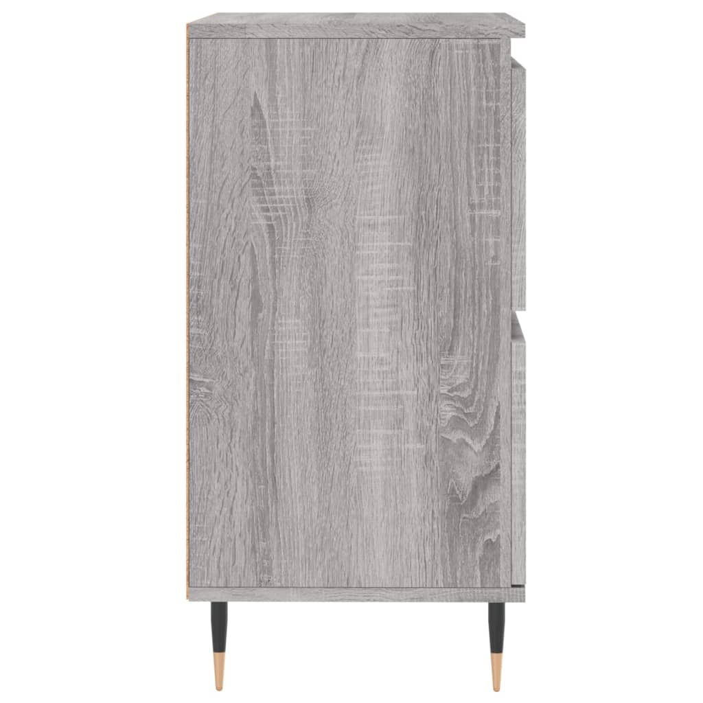 vidaXL Servantă, sonoma gri, 60x35x70 cm, lemn prelucrat
