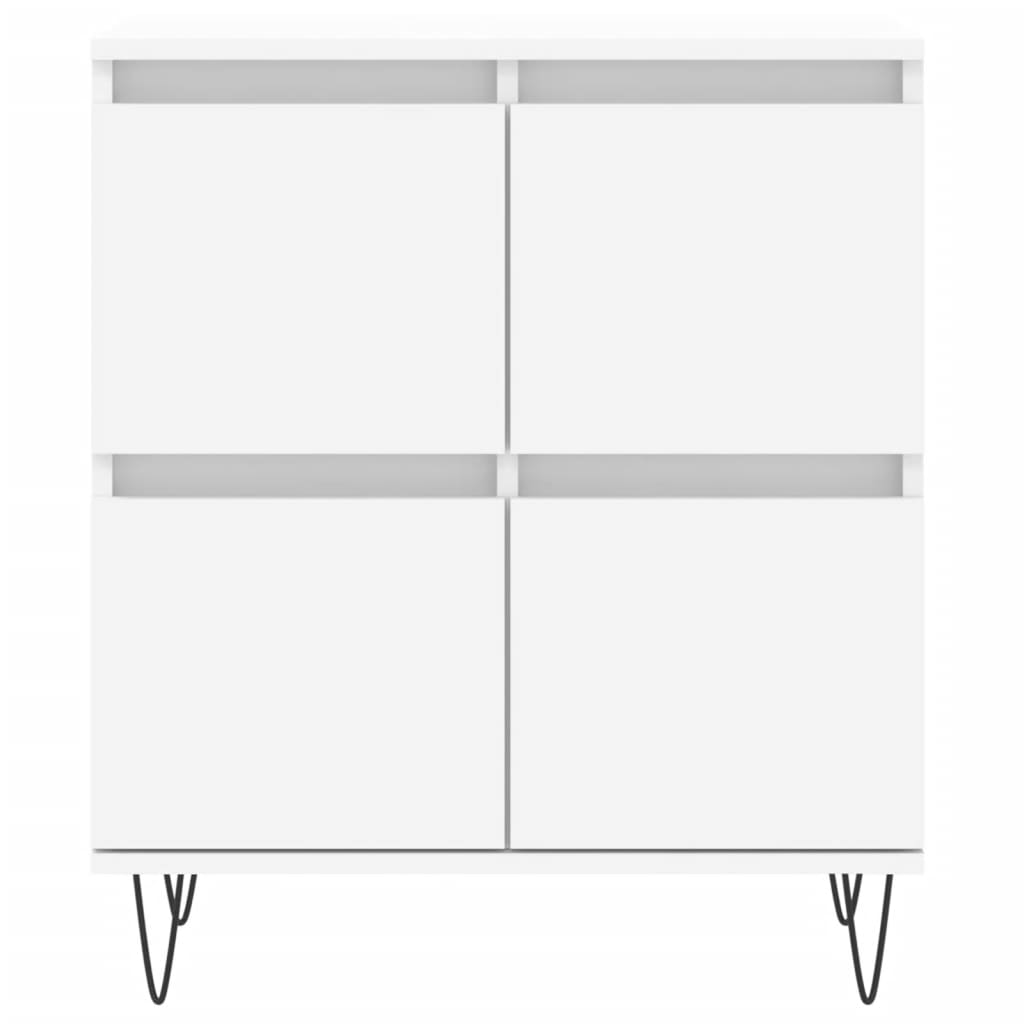 vidaXL Servantă, alb, 60x35x70 cm, lemn prelucrat