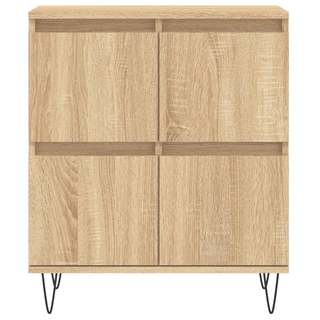 vidaXL Servantă, stejar sonoma, 60x35x70 cm, lemn prelucrat