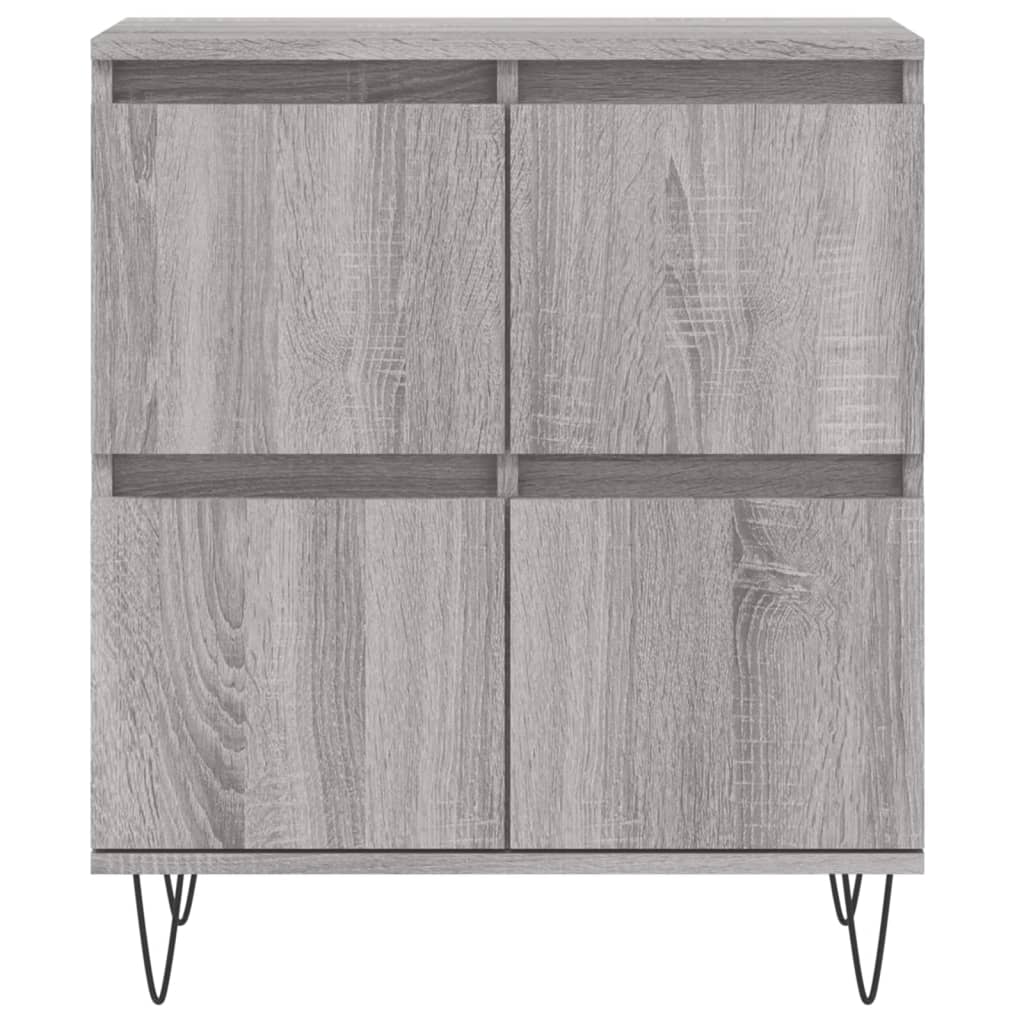 vidaXL Servantă, sonoma gri, 60x35x70 cm, lemn prelucrat vidaXL Servantă, sonoma gri, 60x35x70 cm, lemn prelucrat