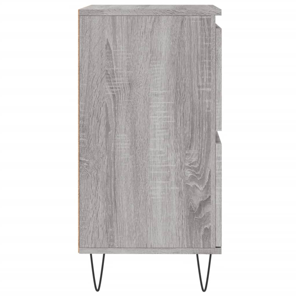 vidaXL Servantă, sonoma gri, 60x35x70 cm, lemn prelucrat vidaXL Servantă, sonoma gri, 60x35x70 cm, lemn prelucrat