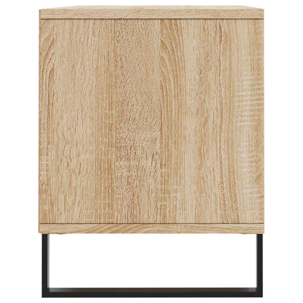 vidaXL Comodă TV, stejar sonoma, 100x34,5x44,5 cm, lemn prelucrat vidaXL Comodă TV, stejar sonoma, 100x34,5x44,5 cm, lemn prelucrat