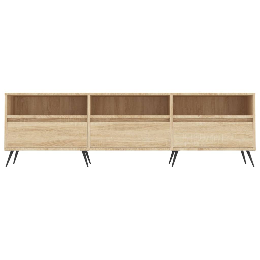 vidaXL Comodă TV, stejar sonoma, 150x30x44,5 cm, lemn prelucrat vidaXL Comodă TV, stejar sonoma, 150x30x44,5 cm, lemn prelucrat