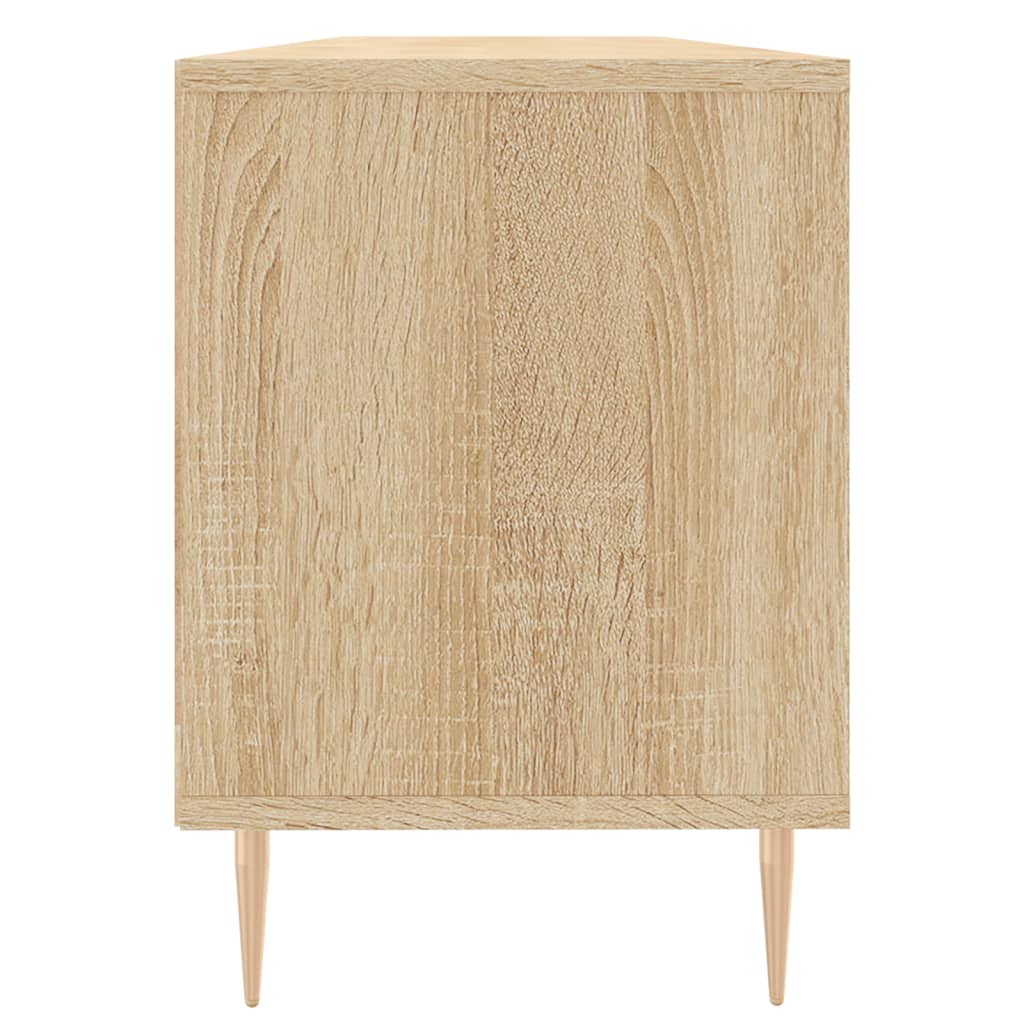 vidaXL Comodă TV, stejar sonoma, 150x30x44,5 cm, lemn prelucrat vidaXL Comodă TV, stejar sonoma, 150x30x44,5 cm, lemn prelucrat