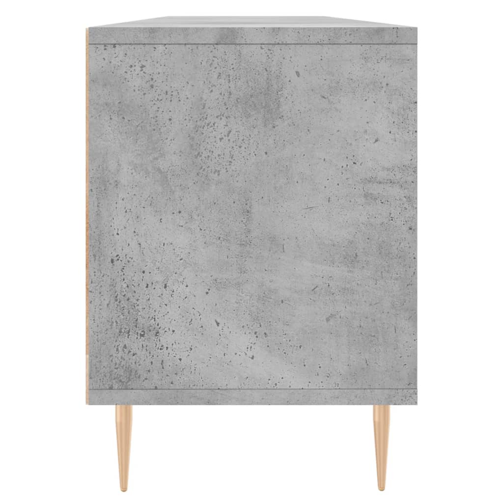 vidaXL Comodă TV, gri beton, 150x30x44,5 cm, lemn prelucrat vidaXL Comodă TV, gri beton, 150x30x44,5 cm, lemn prelucrat