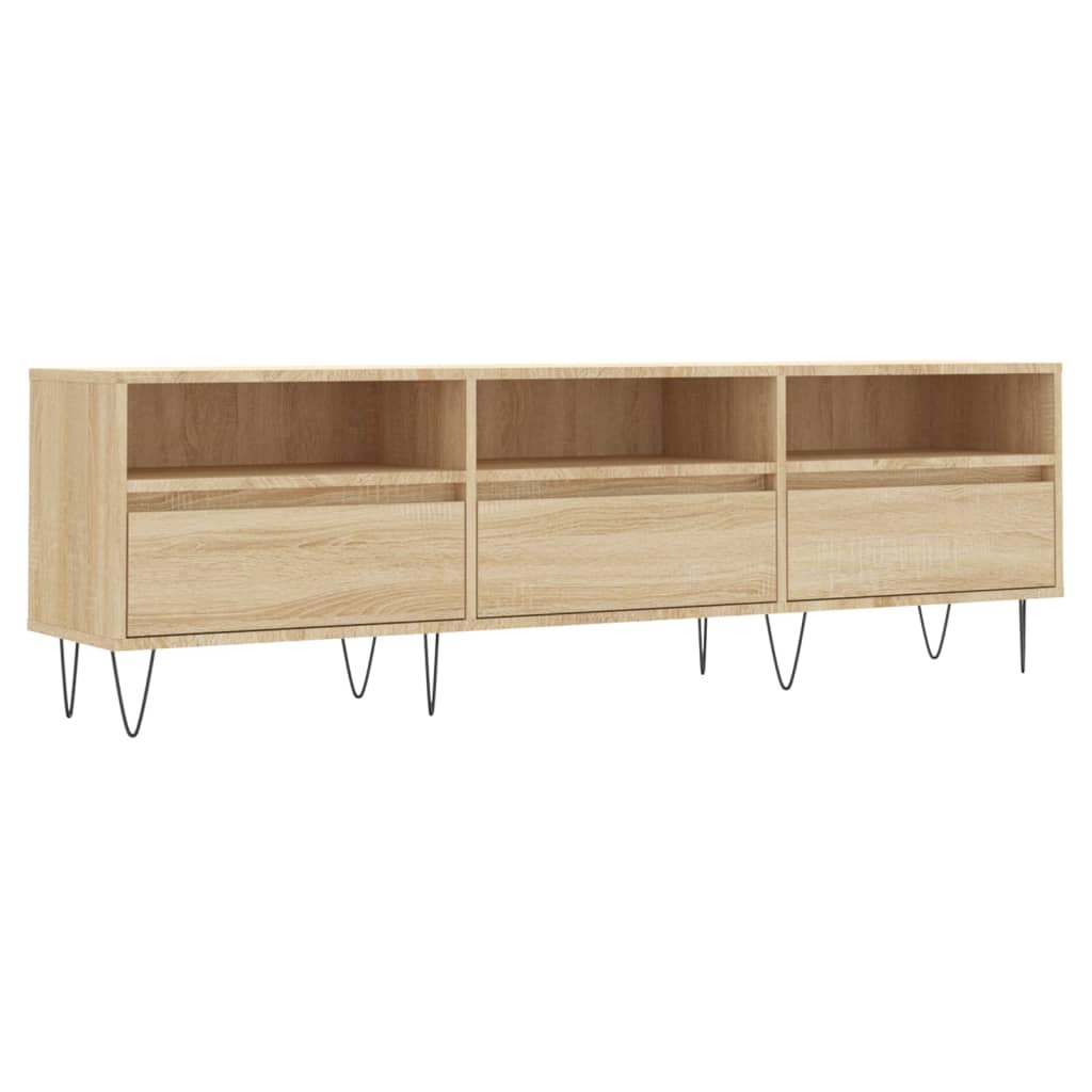 vidaXL Comodă TV, stejar sonoma, 150x30x44,5 cm, lemn prelucrat vidaXL Comodă TV, stejar sonoma, 150x30x44,5 cm, lemn prelucrat