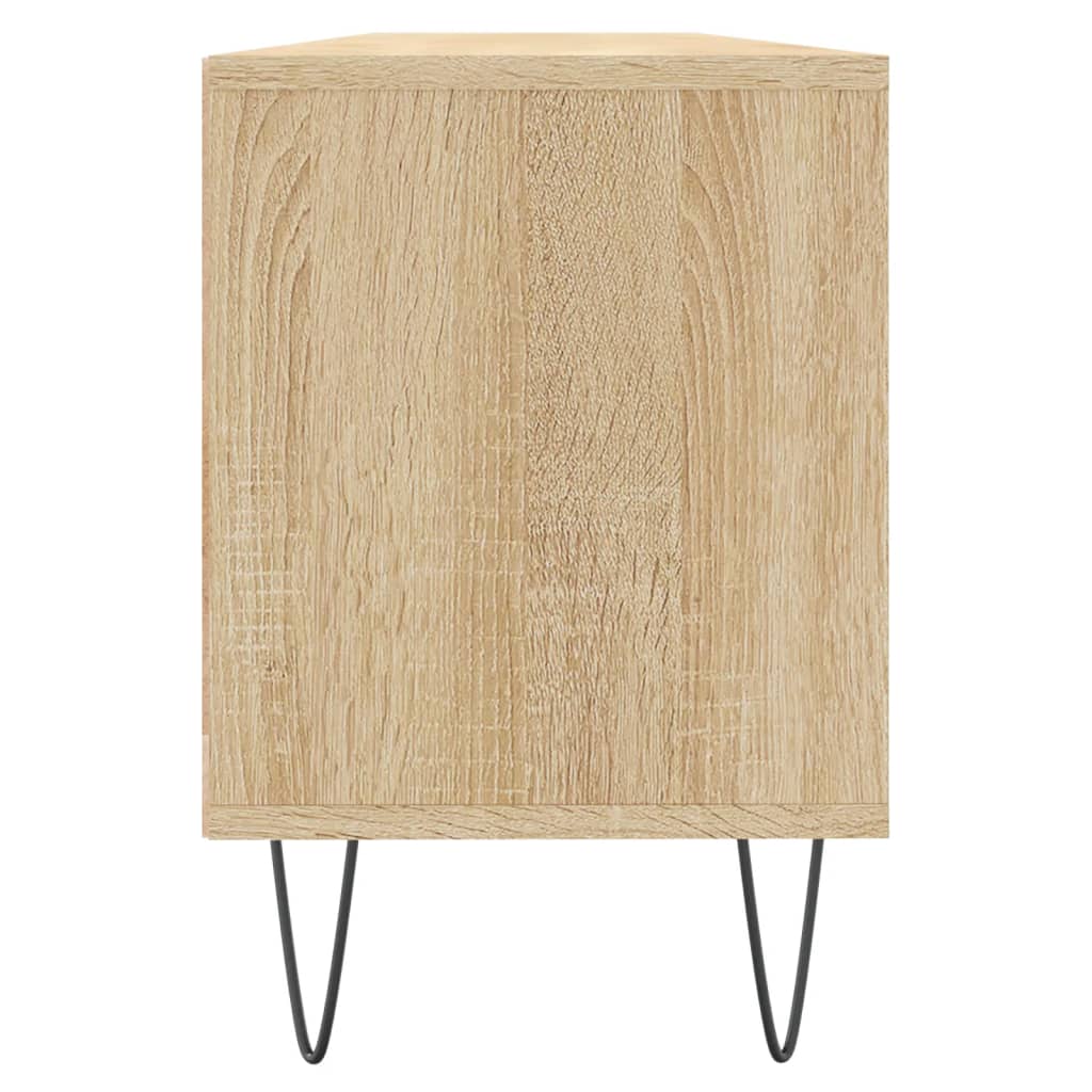 vidaXL Comodă TV, stejar sonoma, 150x30x44,5 cm, lemn prelucrat vidaXL Comodă TV, stejar sonoma, 150x30x44,5 cm, lemn prelucrat