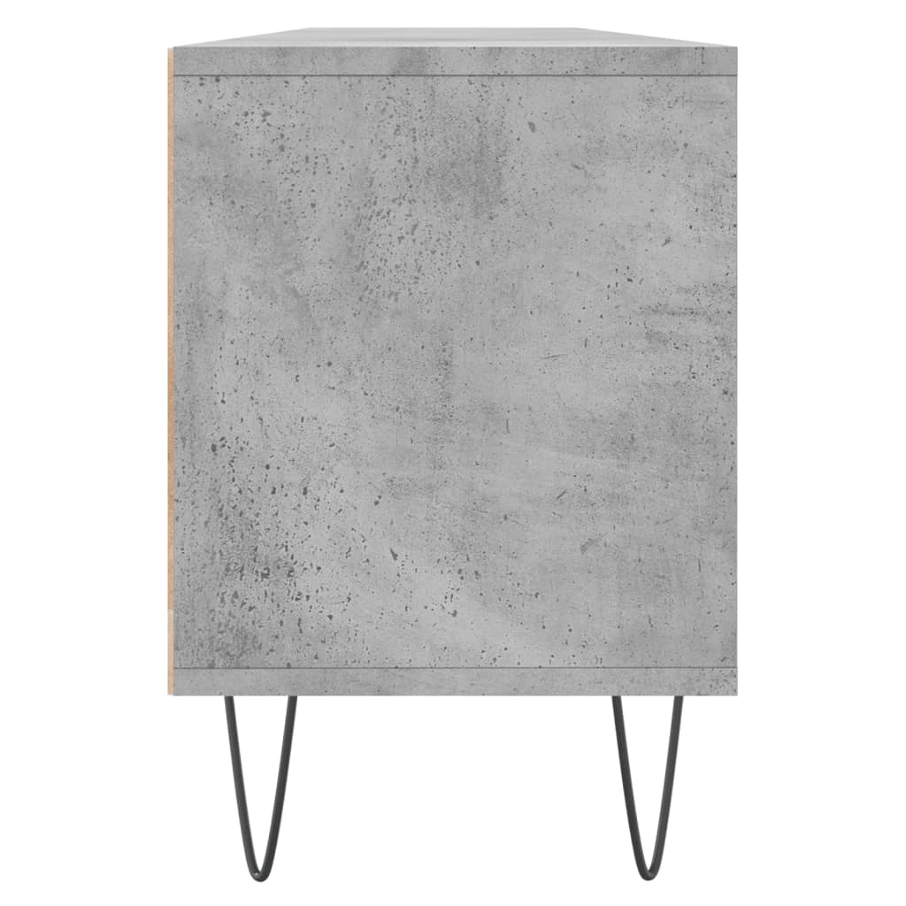 vidaXL Comodă TV, gri beton, 150x30x44,5 cm, lemn prelucrat vidaXL Comodă TV, gri beton, 150x30x44,5 cm, lemn prelucrat