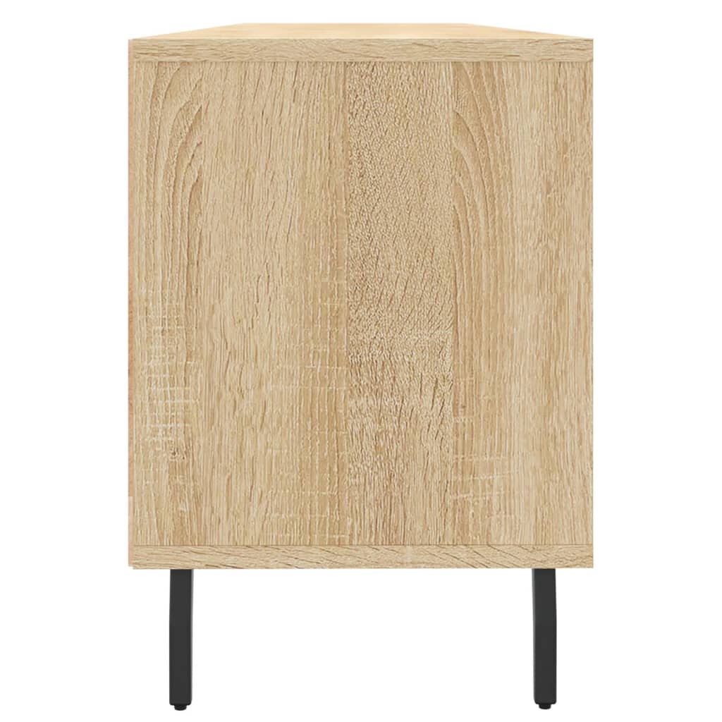 vidaXL Comodă TV, stejar sonoma, 150x30x44,5 cm, lemn prelucrat vidaXL Comodă TV, stejar sonoma, 150x30x44,5 cm, lemn prelucrat