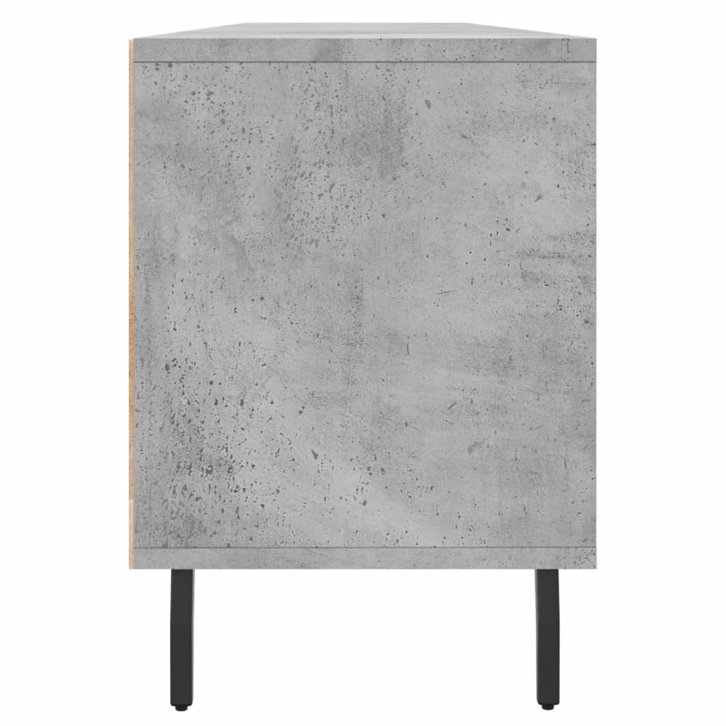 vidaXL Comodă TV, gri beton, 150x30x44,5 cm, lemn prelucrat vidaXL Comodă TV, gri beton, 150x30x44,5 cm, lemn prelucrat