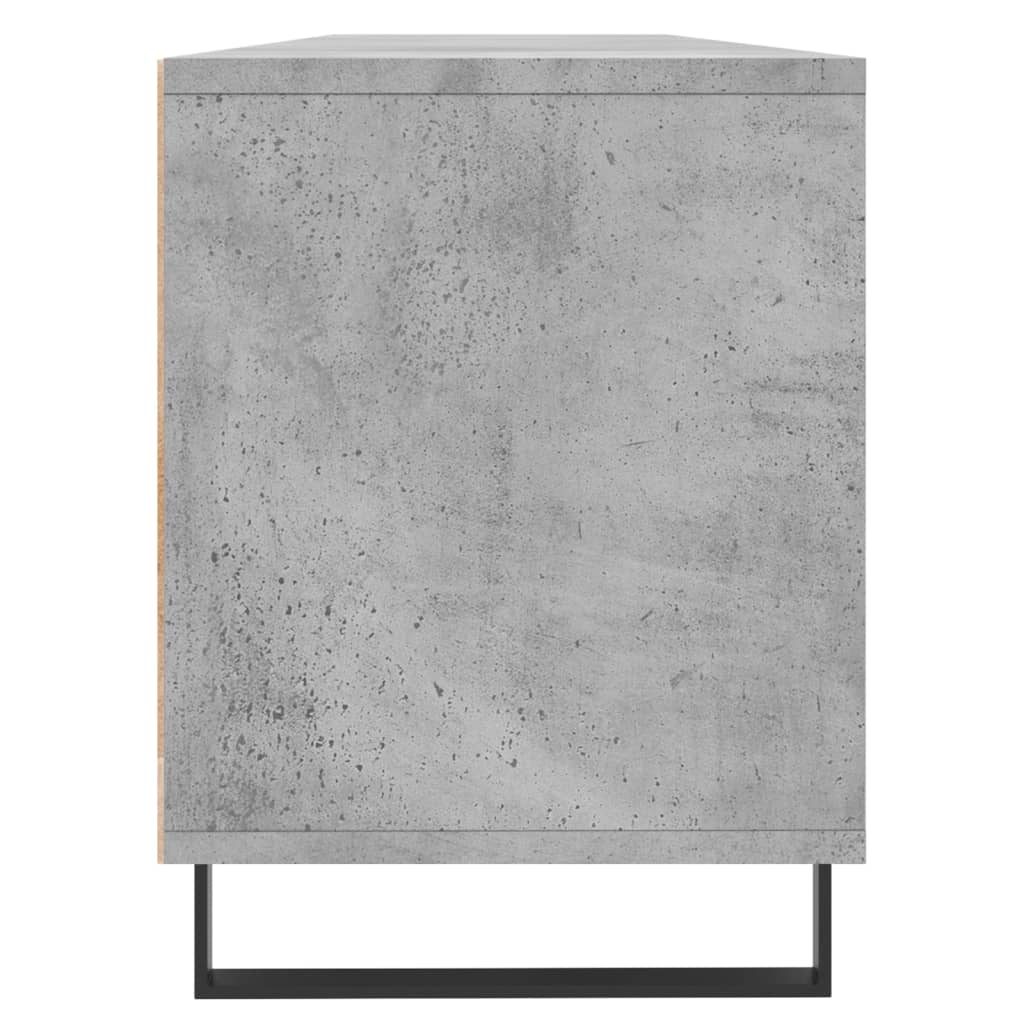 vidaXL Comodă TV, gri beton, 150x30x44,5 cm, lemn prelucrat vidaXL Comodă TV, gri beton, 150x30x44,5 cm, lemn prelucrat