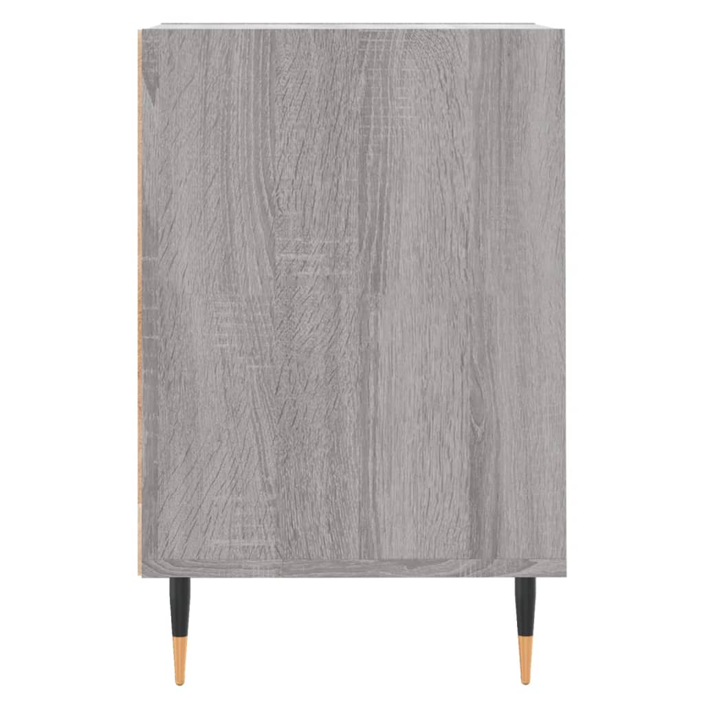 vidaXL Comodă TV, gri sonoma, 100x35x55 cm, lemn prelucrat vidaXL Comodă TV, gri sonoma, 100x35x55 cm, lemn prelucrat