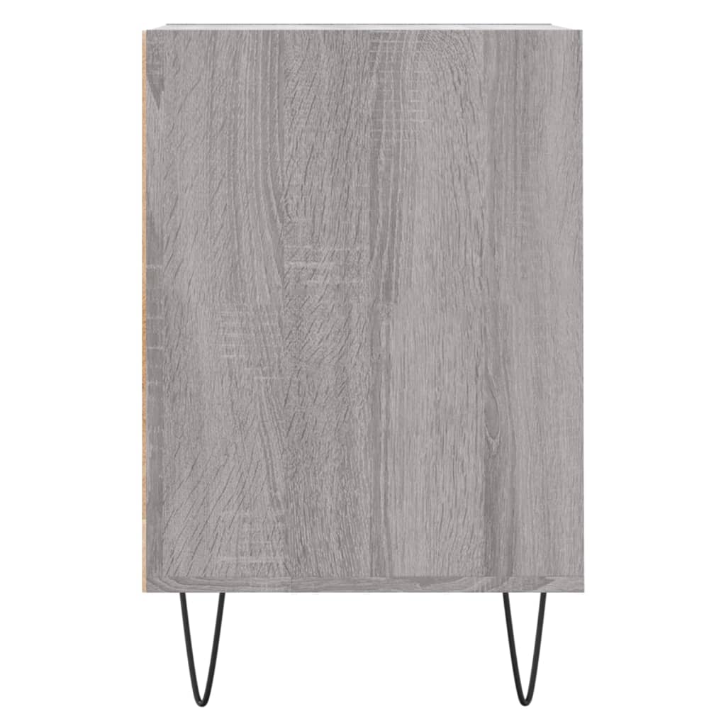 vidaXL Comodă TV, gri sonoma, 100x35x55 cm, lemn prelucrat vidaXL Comodă TV, gri sonoma, 100x35x55 cm, lemn prelucrat