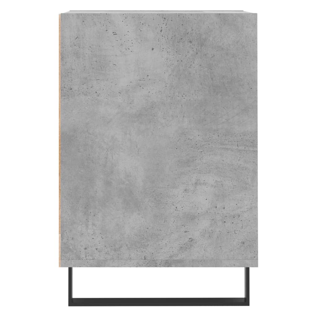 vidaXL Comodă TV, gri beton, 100x35x55 cm, lemn prelucrat vidaXL Comodă TV, gri beton, 100x35x55 cm, lemn prelucrat