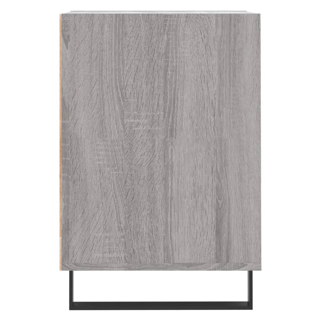 vidaXL Comodă TV, gri sonoma, 100x35x55 cm, lemn prelucrat vidaXL Comodă TV, gri sonoma, 100x35x55 cm, lemn prelucrat