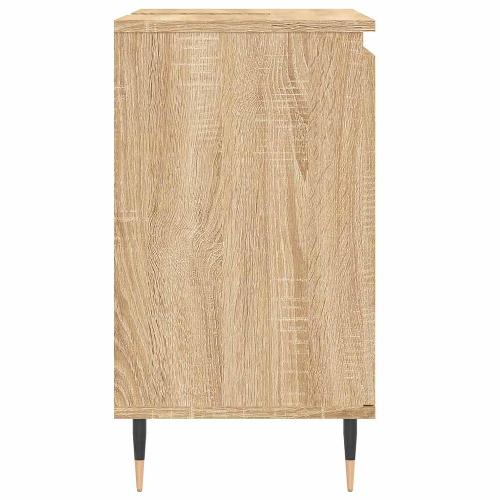 vidaXL Dulap de baie, stejar sonoma, 58x33x60 cm, lemn prelucrat vidaXL Dulap de baie, stejar sonoma, 58x33x60 cm, lemn prelucrat