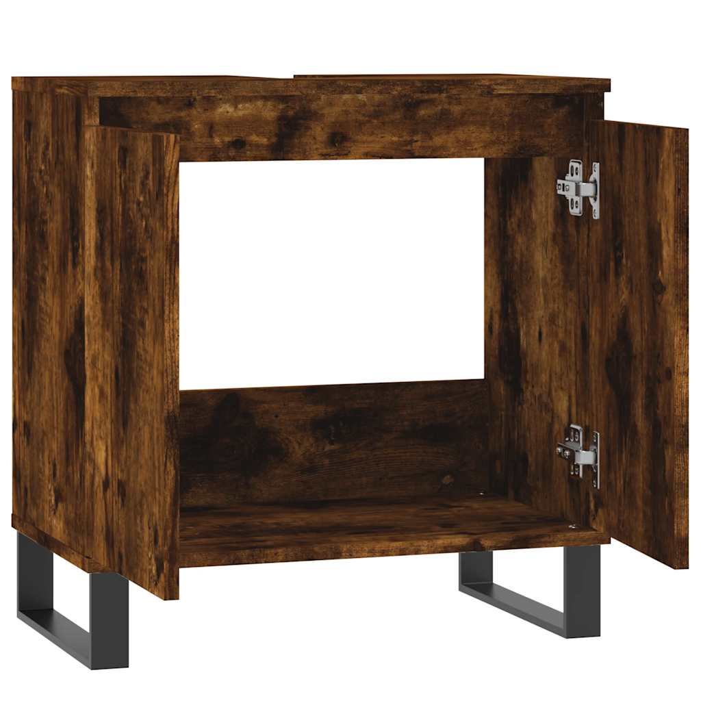 vidaXL Dulap de baie, stejar sonoma, 58x33x60 cm, lemn prelucrat vidaXL Dulap de baie, stejar sonoma, 58x33x60 cm, lemn prelucrat