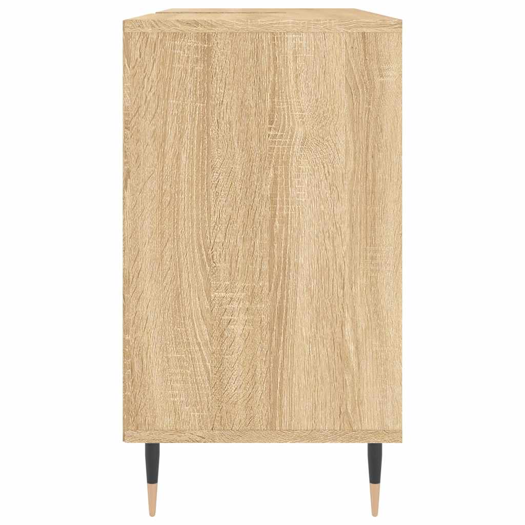 vidaXL Dulap pentru baie, stejar sonoma, 80x33x60 cm, lemn compozit vidaXL Dulap pentru baie, stejar sonoma, 80x33x60 cm, lemn compozit