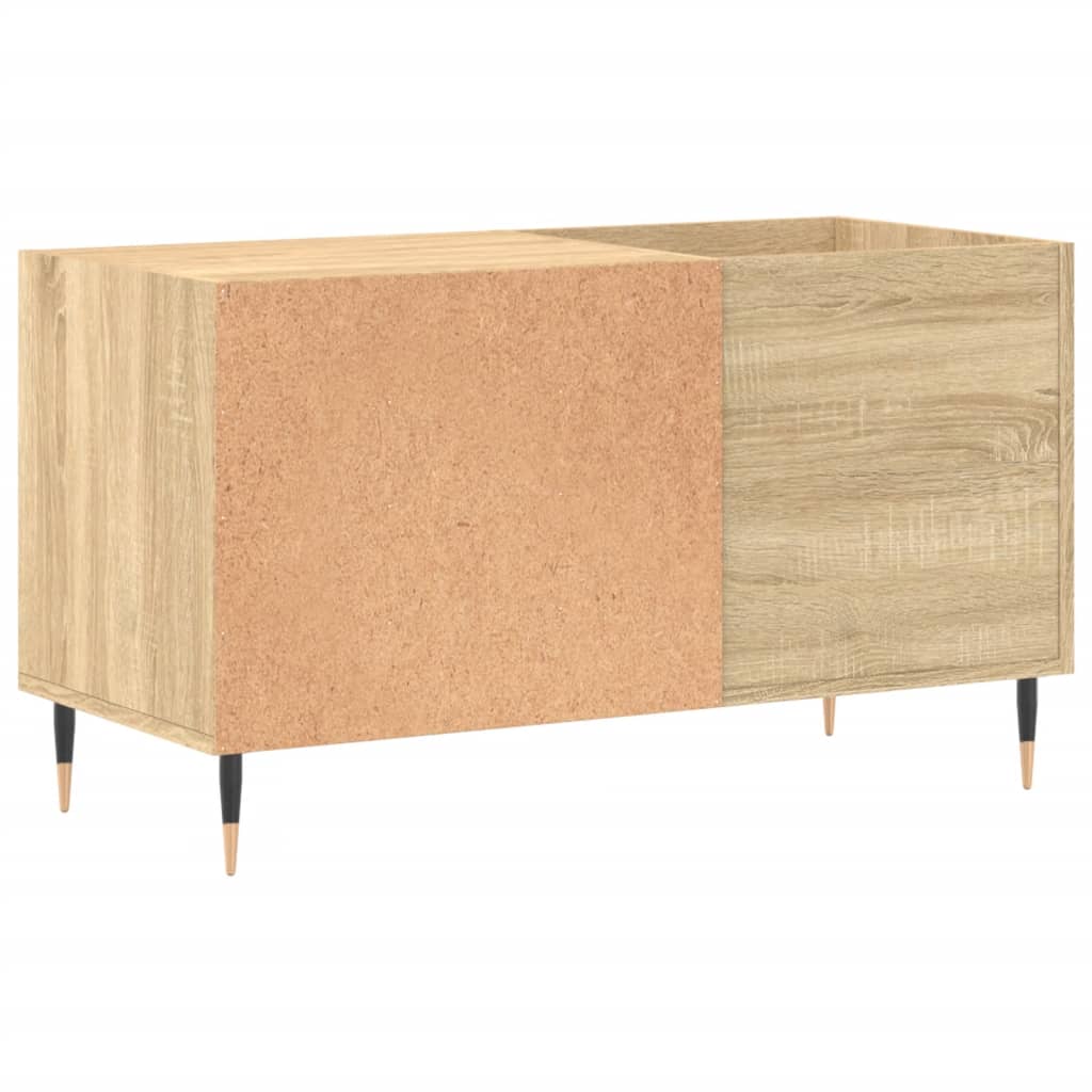 vidaXL Dulap pentru discuri stejar sonoma 85x38x48 cm lemn prelucrat vidaXL Dulap pentru discuri stejar sonoma 85x38x48 cm lemn prelucrat