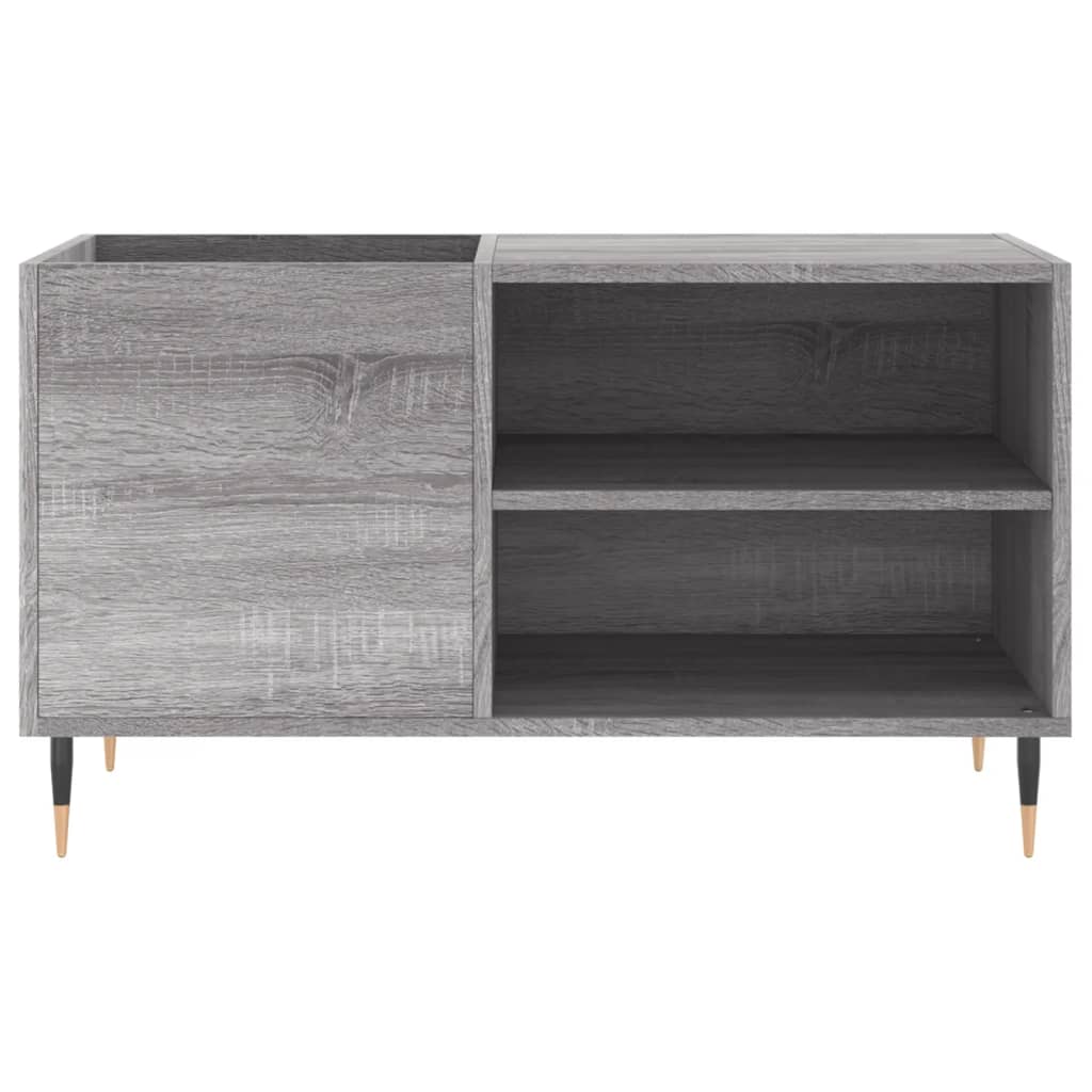 vidaXL Dulap pentru discuri gri sonoma 85x38x48 cm lemn prelucrat