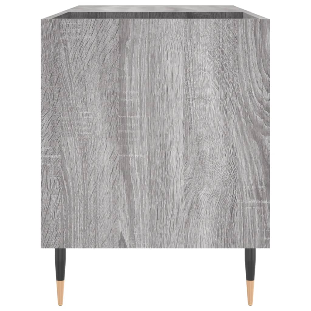 vidaXL Dulap pentru discuri gri sonoma 85x38x48 cm lemn prelucrat