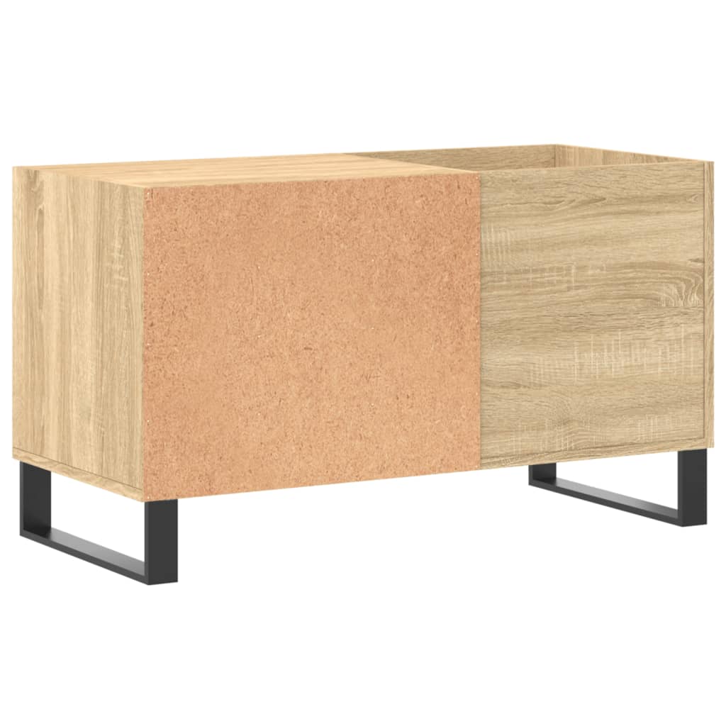 vidaXL Dulap pentru discuri stejar sonoma 85x38x48 cm lemn prelucrat vidaXL Dulap pentru discuri stejar sonoma 85x38x48 cm lemn prelucrat