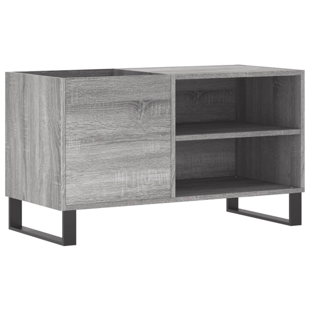 vidaXL Dulap pentru discuri gri sonoma 85x38x48 cm lemn prelucrat