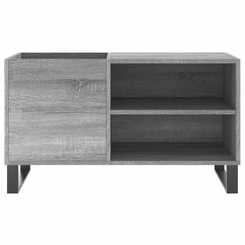vidaXL Dulap pentru discuri gri sonoma 85x38x48 cm lemn prelucrat