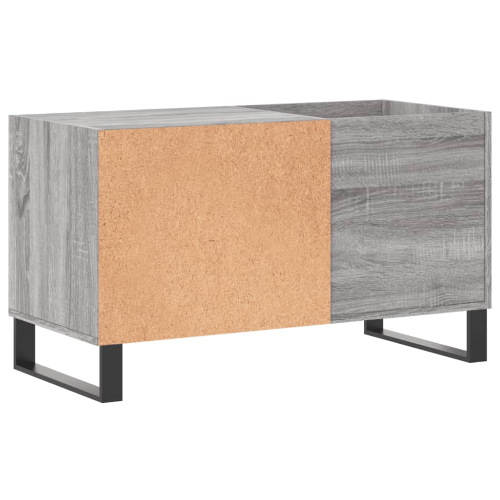 vidaXL Dulap pentru discuri gri sonoma 85x38x48 cm lemn prelucrat