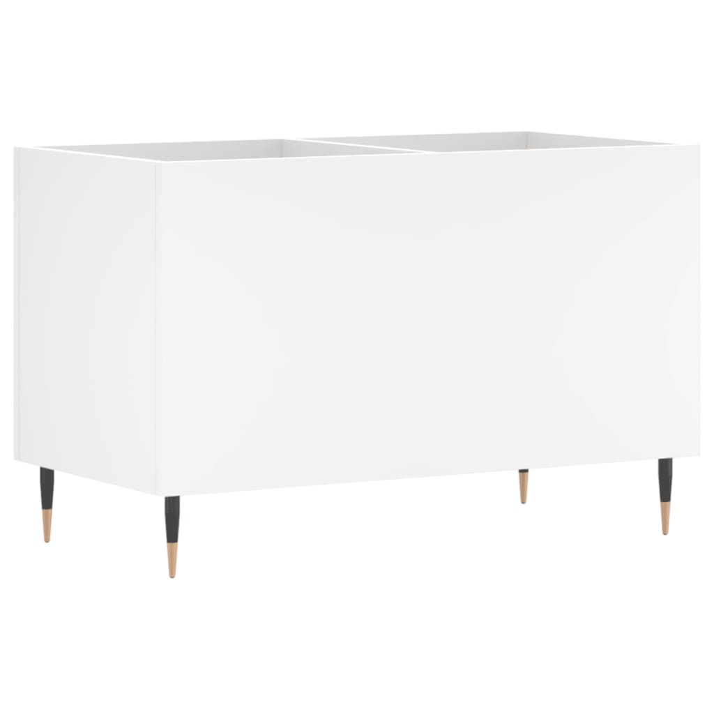 vidaXL Dulap de discuri, alb, 74,5x38x48 cm, lemn prelucrat vidaXL Dulap de discuri, alb, 74,5x38x48 cm, lemn prelucrat