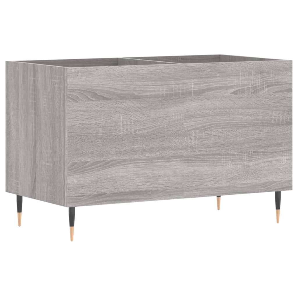 vidaXL Dulap pentru discuri gri sonoma 74,5x38x48 cm lemn prelucrat