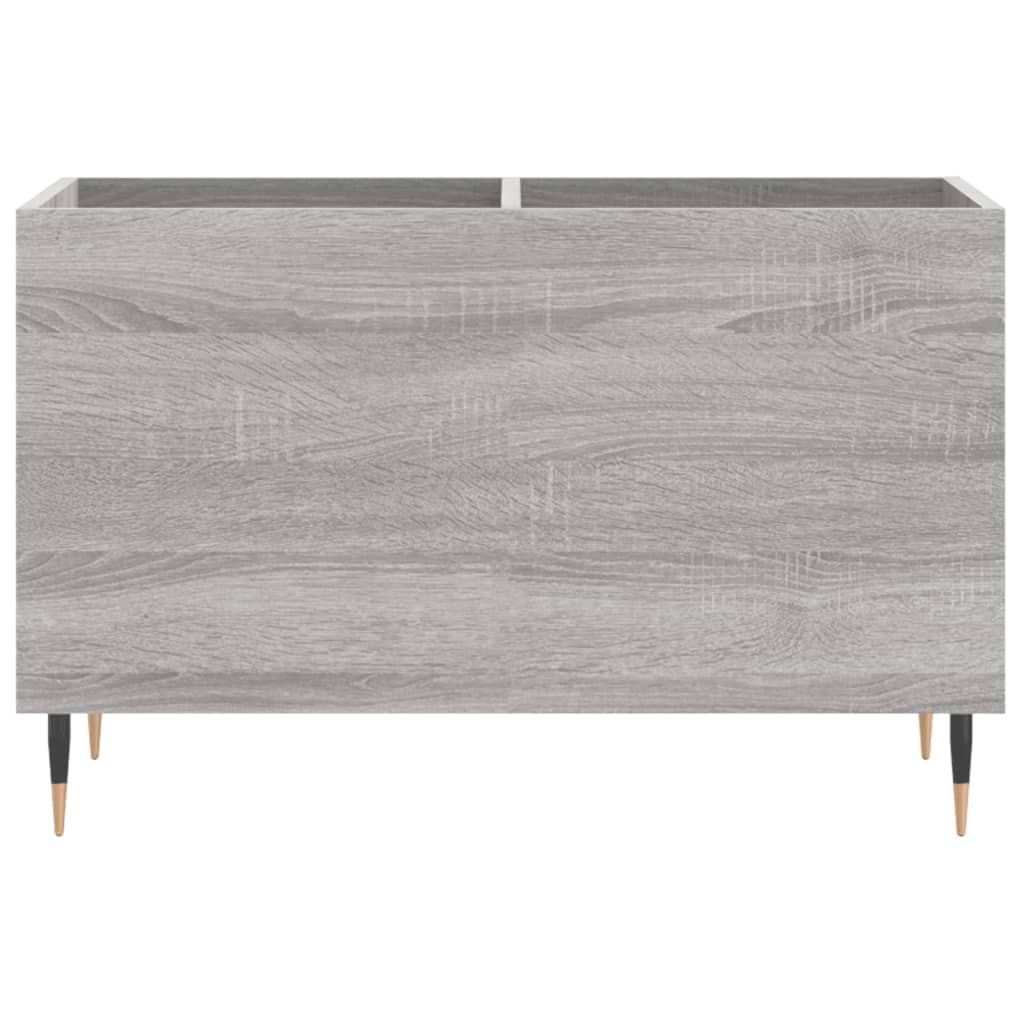 vidaXL Dulap pentru discuri gri sonoma 74,5x38x48 cm lemn prelucrat