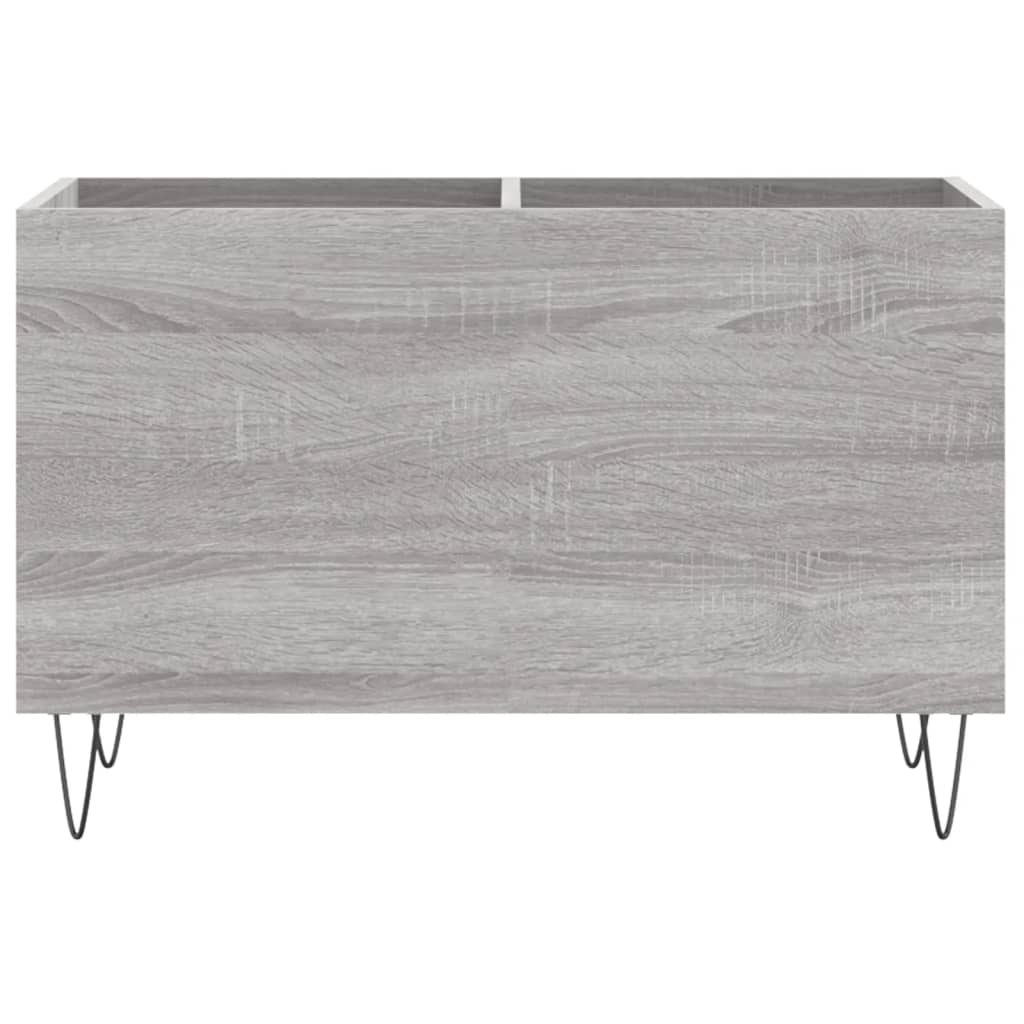vidaXL Dulap pentru discuri gri sonoma 74,5x38x48 cm lemn prelucrat vidaXL Dulap pentru discuri gri sonoma 74,5x38x48 cm lemn prelucrat