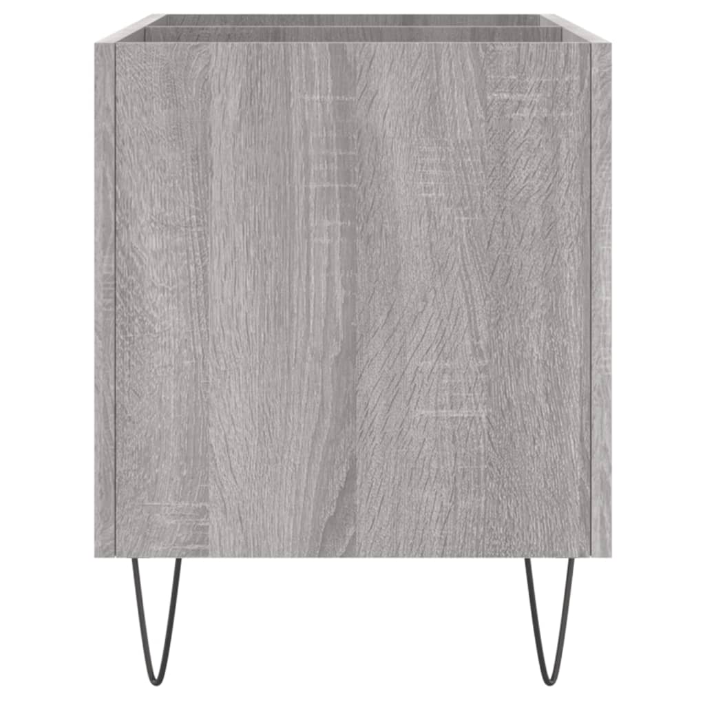 vidaXL Dulap pentru discuri gri sonoma 74,5x38x48 cm lemn prelucrat vidaXL Dulap pentru discuri gri sonoma 74,5x38x48 cm lemn prelucrat