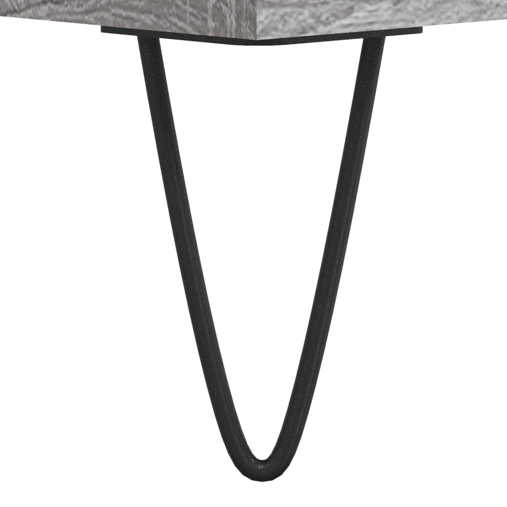 vidaXL Dulap pentru discuri gri sonoma 74,5x38x48 cm lemn prelucrat vidaXL Dulap pentru discuri gri sonoma 74,5x38x48 cm lemn prelucrat