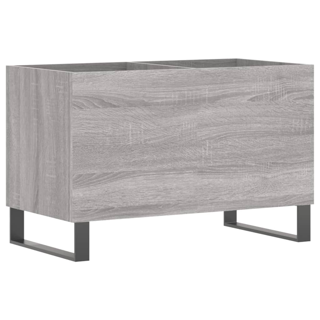 vidaXL Dulap pentru discuri gri sonoma 74,5x38x48 cm lemn prelucrat