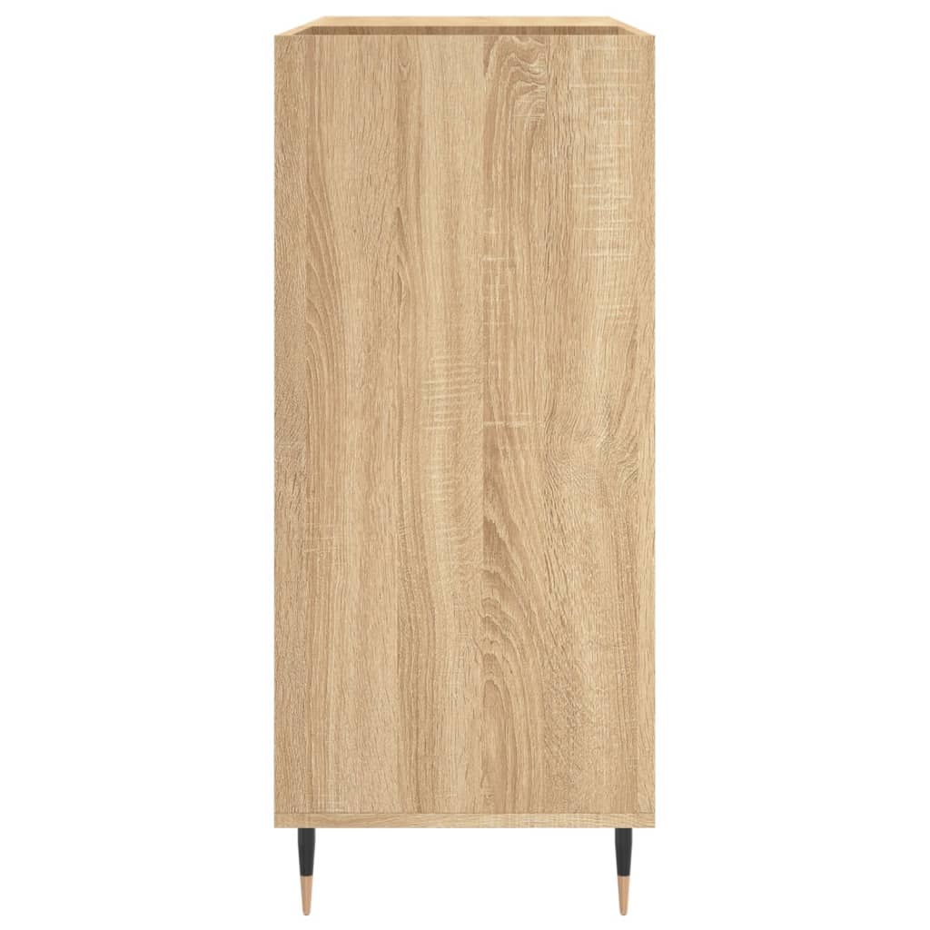 vidaXL Dulap pentru discuri stejar sonoma 84,5x38x89 cm lemn compozit vidaXL Dulap pentru discuri stejar sonoma 84,5x38x89 cm lemn compozit