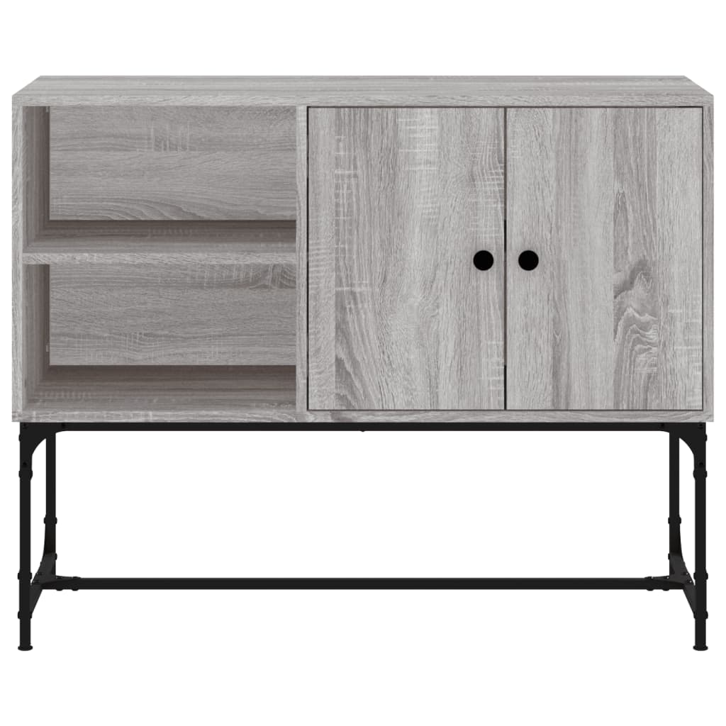 vidaXL Servantă, gri sonoma, 100x40x79,5 cm, lemn prelucrat vidaXL Servantă, gri sonoma, 100x40x79,5 cm, lemn prelucrat