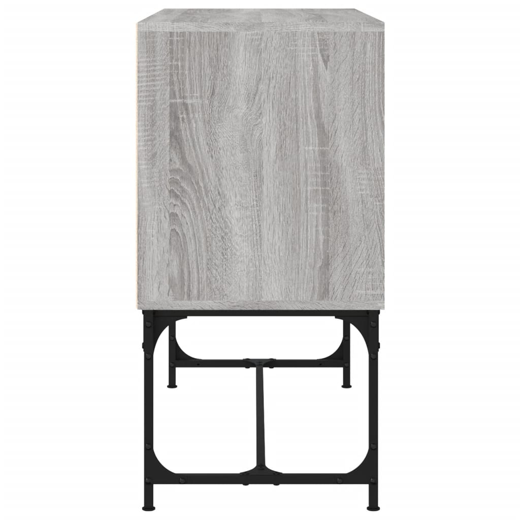 vidaXL Servantă, gri sonoma, 100x40x79,5 cm, lemn prelucrat vidaXL Servantă, gri sonoma, 100x40x79,5 cm, lemn prelucrat