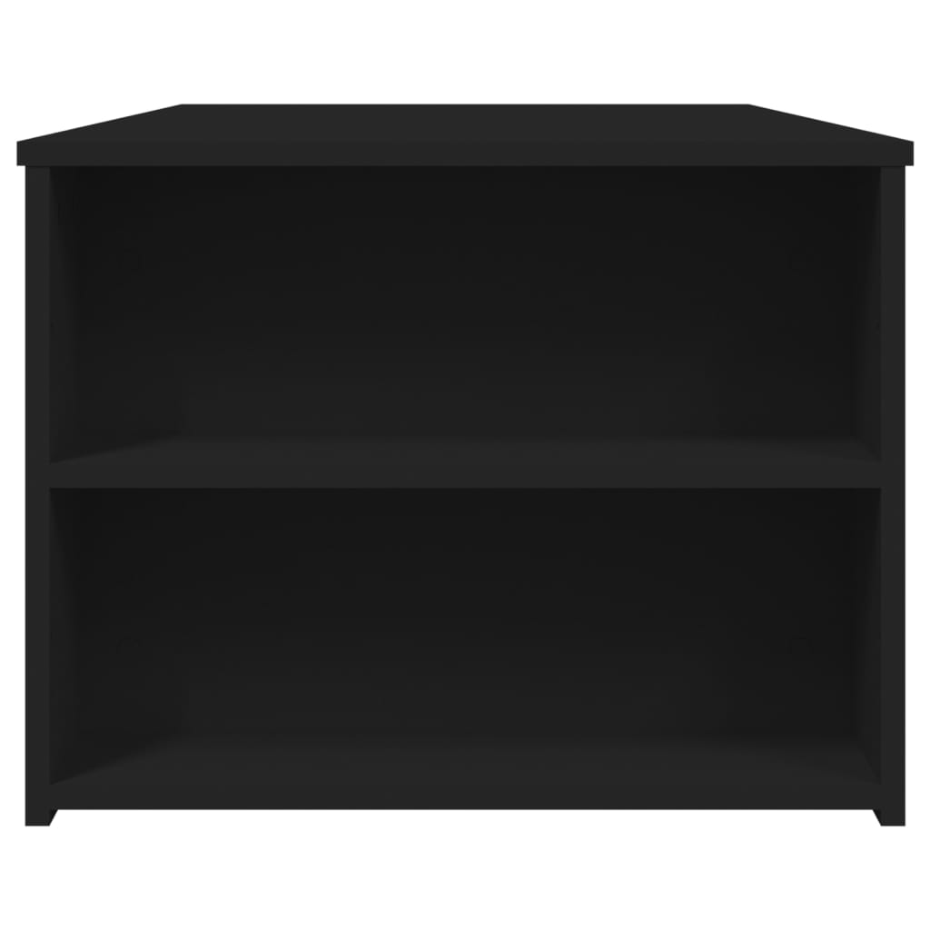 vidaXL Măsuță de cafea, negru, 102x55x42 cm, lemn prelucrat vidaXL Măsuță de cafea, negru, 102x55x42 cm, lemn prelucrat