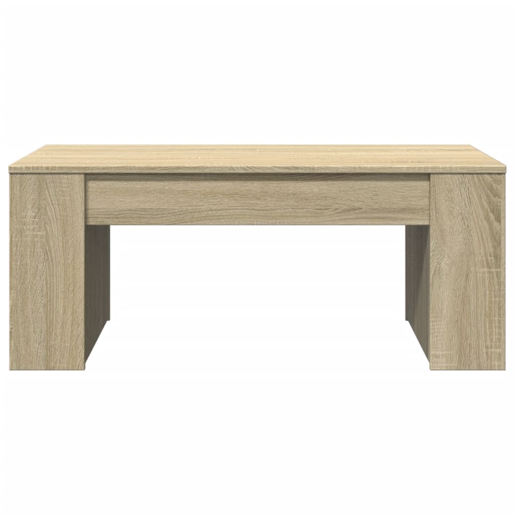 vidaXL Măsuță de cafea, stejar sonoma, 102x55x42 cm, lemn prelucrat vidaXL Măsuță de cafea, stejar sonoma, 102x55x42 cm, lemn prelucrat