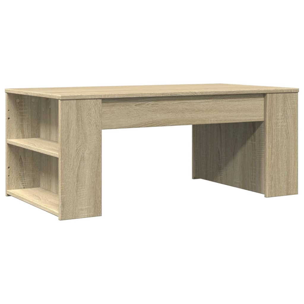 vidaXL Măsuță de cafea, stejar sonoma, 102x55x42 cm, lemn prelucrat vidaXL Măsuță de cafea, stejar sonoma, 102x55x42 cm, lemn prelucrat