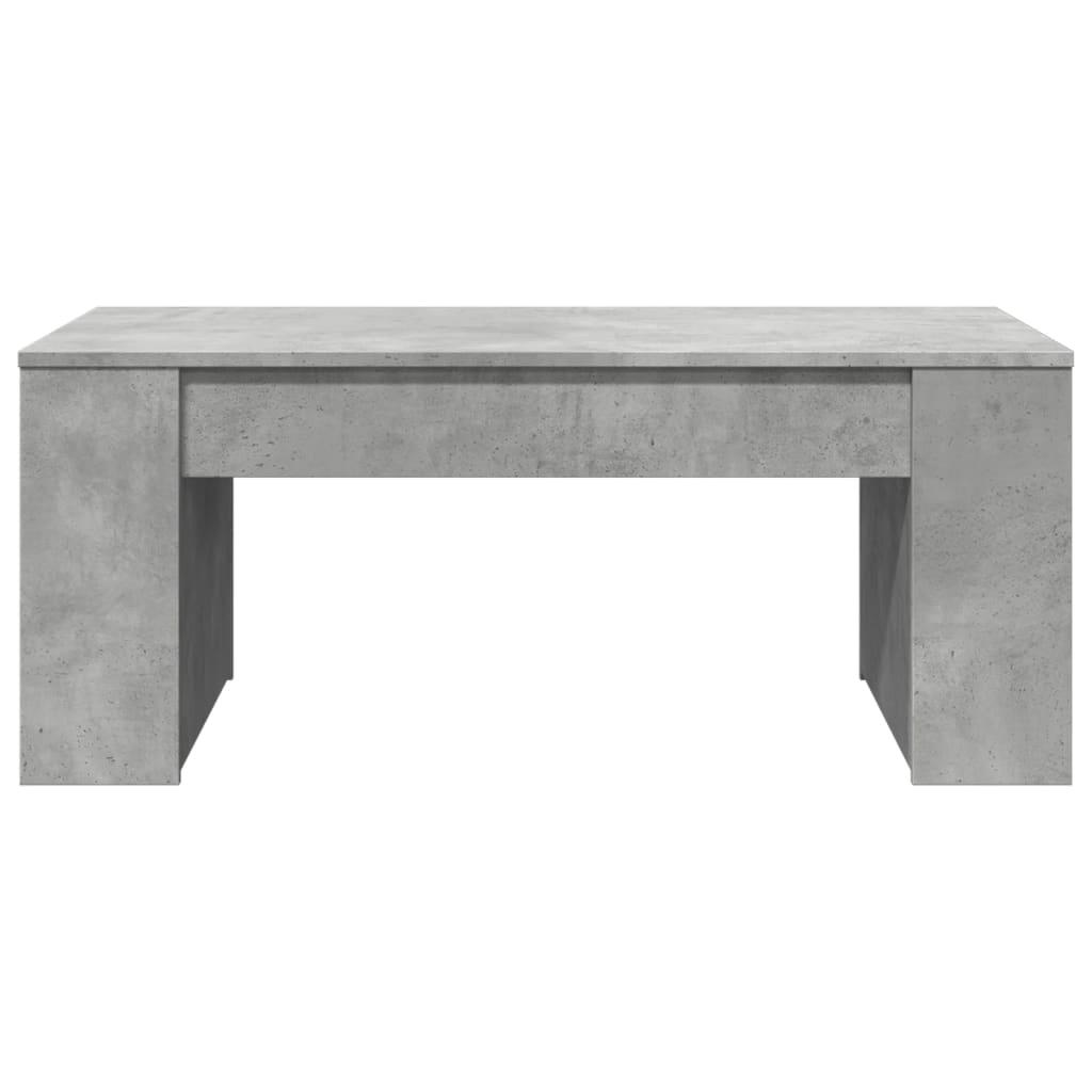 vidaXL Măsuță de cafea, gri beton, 102x55x42 cm, lemn prelucrat vidaXL Măsuță de cafea, gri beton, 102x55x42 cm, lemn prelucrat