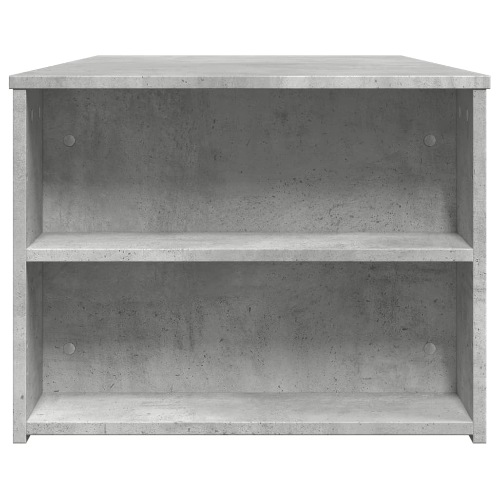 vidaXL Măsuță de cafea, gri beton, 102x55x42 cm, lemn prelucrat vidaXL Măsuță de cafea, gri beton, 102x55x42 cm, lemn prelucrat