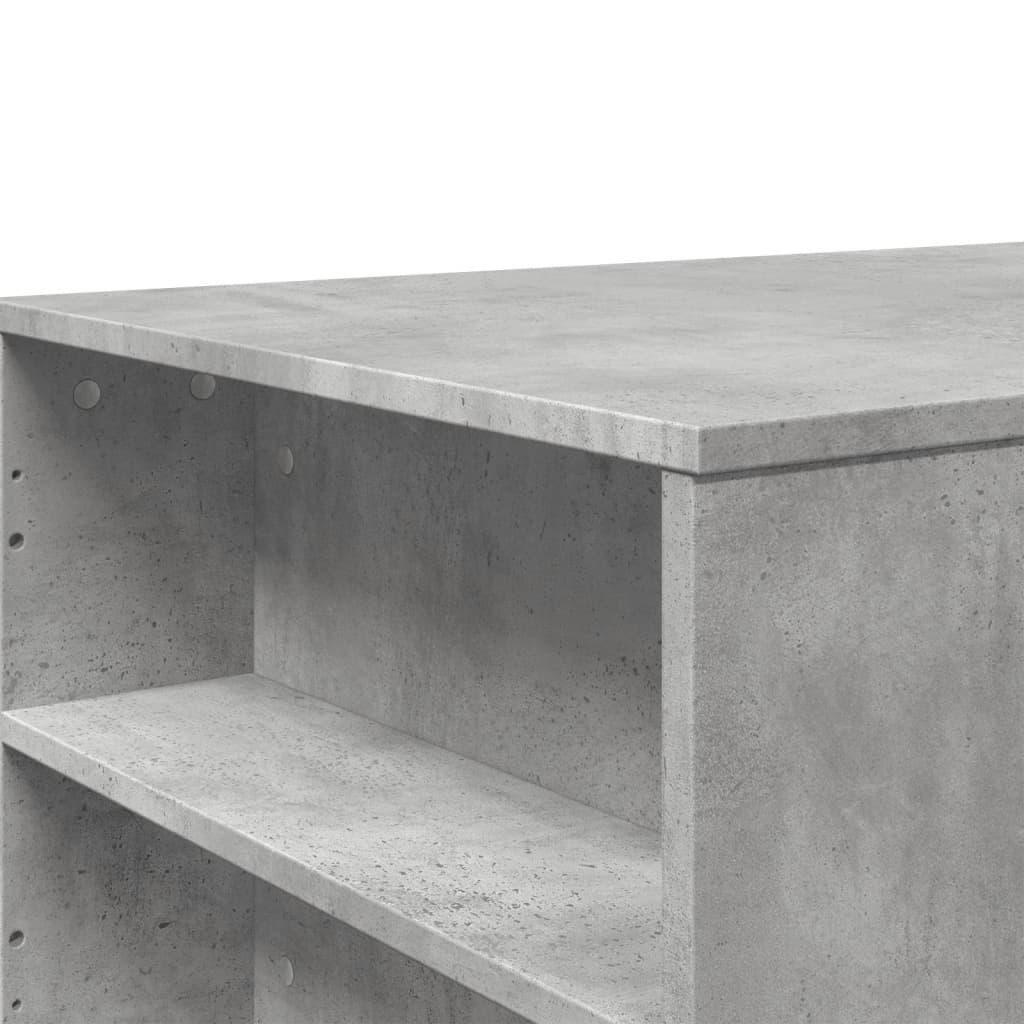 vidaXL Măsuță de cafea, gri beton, 102x55x42 cm, lemn prelucrat vidaXL Măsuță de cafea, gri beton, 102x55x42 cm, lemn prelucrat