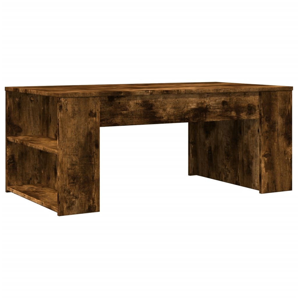 vidaXL Măsuță de cafea, stejar fumuriu, 102x55x42 cm, lemn prelucrat vidaXL Măsuță de cafea, stejar fumuriu, 102x55x42 cm, lemn prelucrat