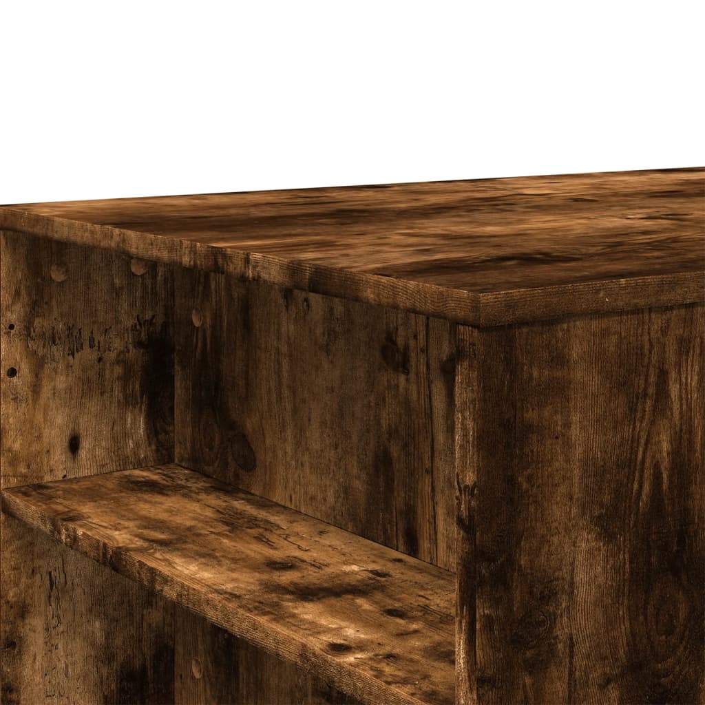 vidaXL Măsuță de cafea, stejar fumuriu, 102x55x42 cm, lemn prelucrat vidaXL Măsuță de cafea, stejar fumuriu, 102x55x42 cm, lemn prelucrat