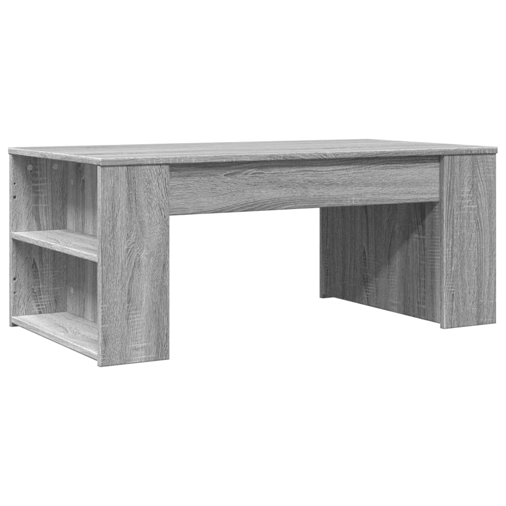 vidaXL Măsuță de cafea, gri sonoma, 102x55x42 cm, lemn prelucrat