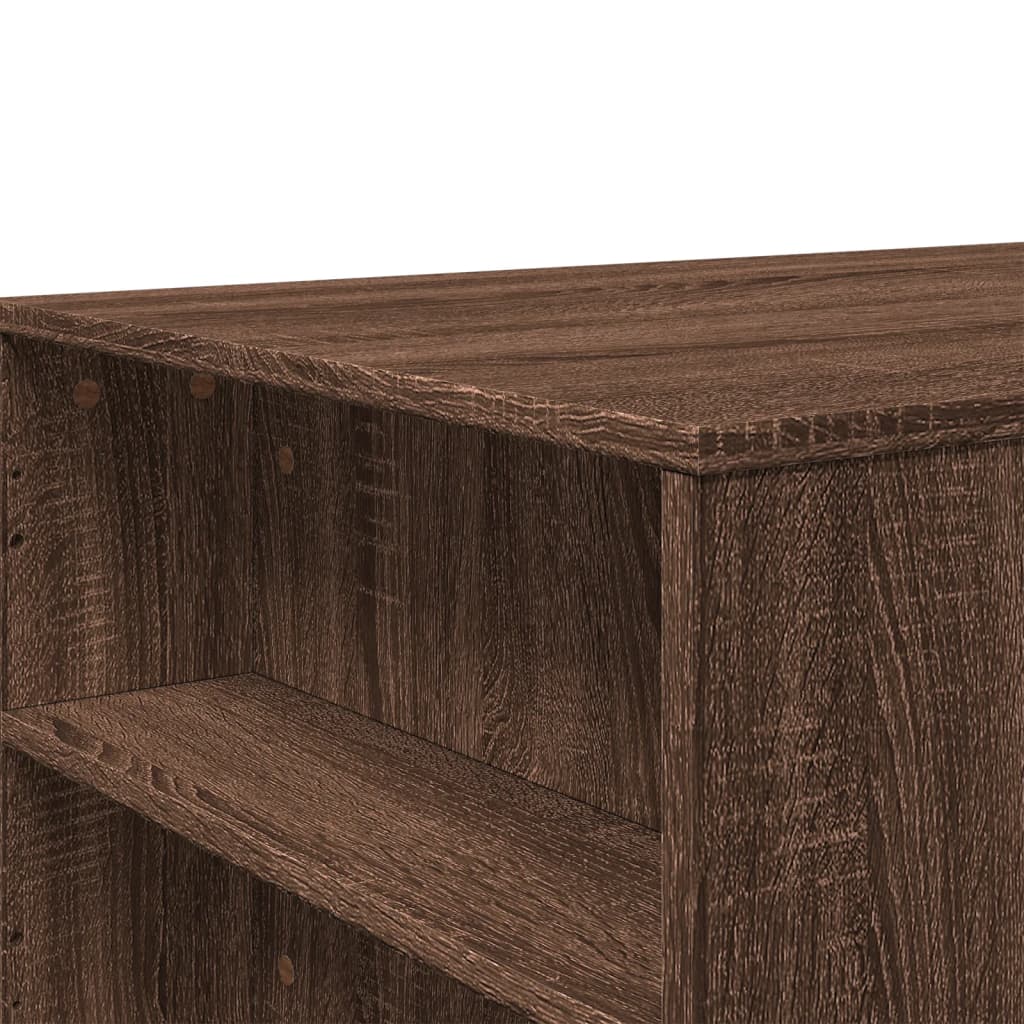 vidaXL Măsuță de cafea, stejar maro, 102x55x42 cm, lemn prelucrat vidaXL Măsuță de cafea, stejar maro, 102x55x42 cm, lemn prelucrat